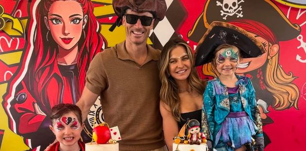 Robert i Anna Lewandowscy wyprawili córkom urodzinową imprezę: były dwa torty i pirackie akcenty