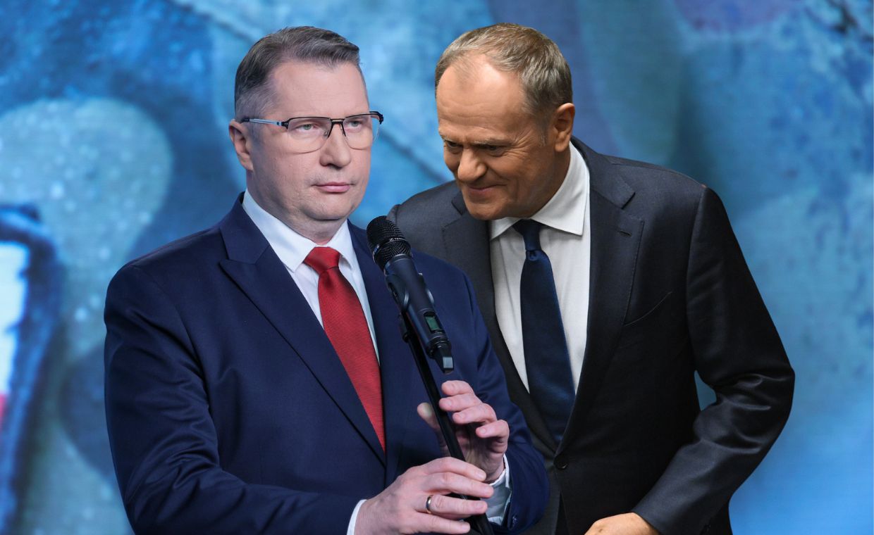 Czarnek do Tuska: Polska nie jest dzięki poddaństwu Niemcom