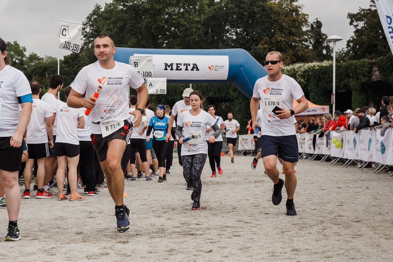 Wrocław. 1,7 tys. mieszkańców pobiegnie w słusznej sprawie. Rekordowa liczba uczestników Poland Business Run