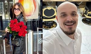 RZADKI WIDOK: Dorota Gawryluk pokazała SYNA. Dostała też bukiet kwiatów. Miło? (FOTO)