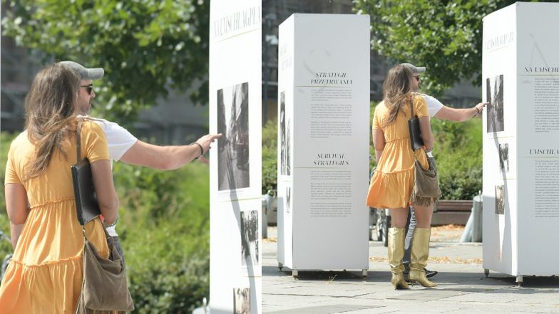 Nowa dziewczyna Pawła Deląga SIADA MU NA KOLANA w restauracji! Romantycznie?