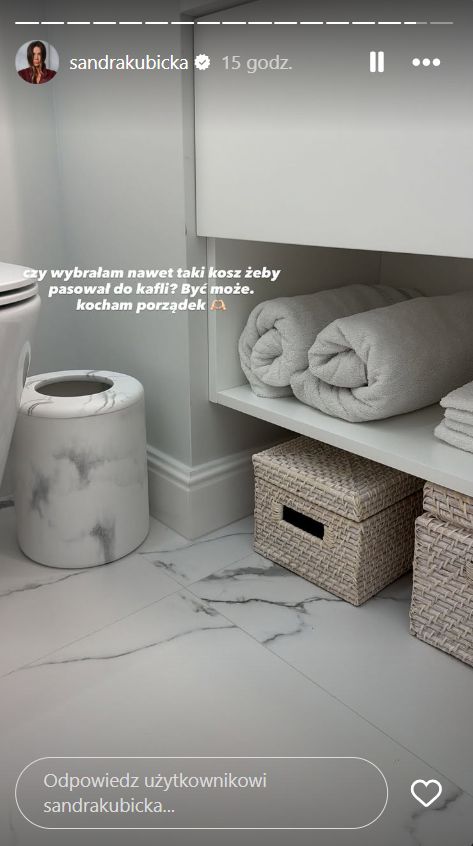 Detale w łazience Sandry Kubickiej