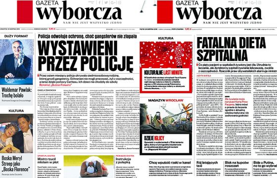 „Gazeta Wyborcza” z tekstami z „Wall Street Journal” i płatną ofertą dostępu do WSJ.com