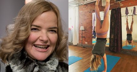Bezrobotna Monika Zamachowska odkryła, że DO GÓRY NOGAMI życie jest o wiele zabawniejsze (FOTO)