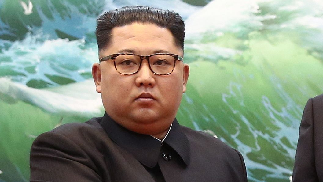 Hakerzy z Korei Północnej zaatakowali konta firm farmaceutycznych z Korei Południowej. Na zdjęciu Kim Dzong Un sprawujący w kraju władzę absolutną.