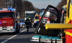 Dramat w Rząśniku. Ucierpiały dzieci