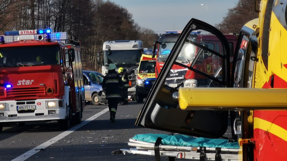 Wypadek w Rząśniku Krajeńskim. Ranne dwoje dzieci 