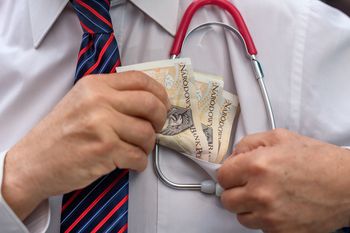 Szpital w Ostródzie ma milionowe długi. Tyle płacili lekarzowi za godzinę