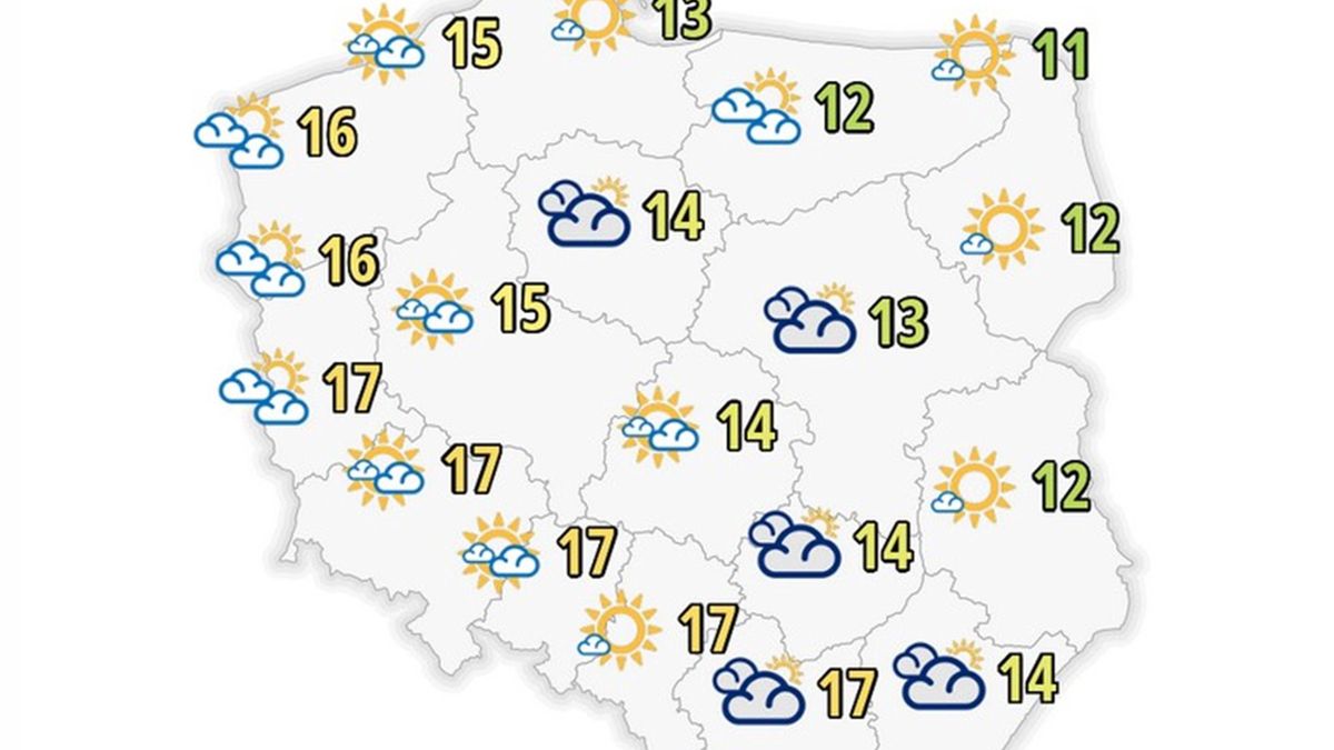 Sobota (19 października) w całym kraju będzie słoneczna  