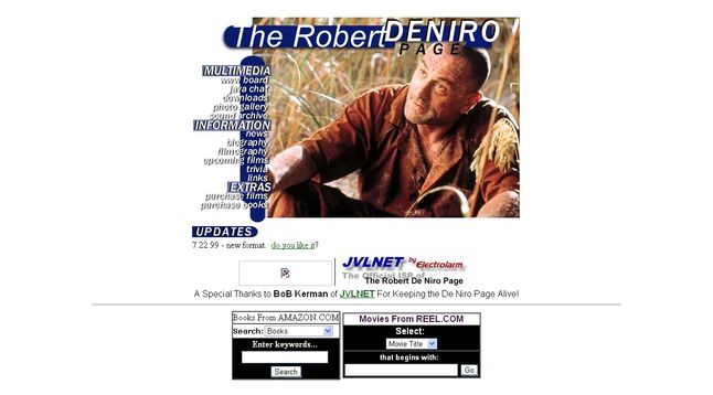 The Robert De Niro Page