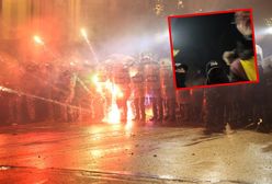 Zamieszki w Tbilisi. Starcie z policją polskiego dziennikarza