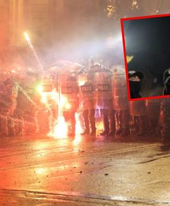 Zamieszki w Tbilisi. Starcie z policją polskiego dziennikarza