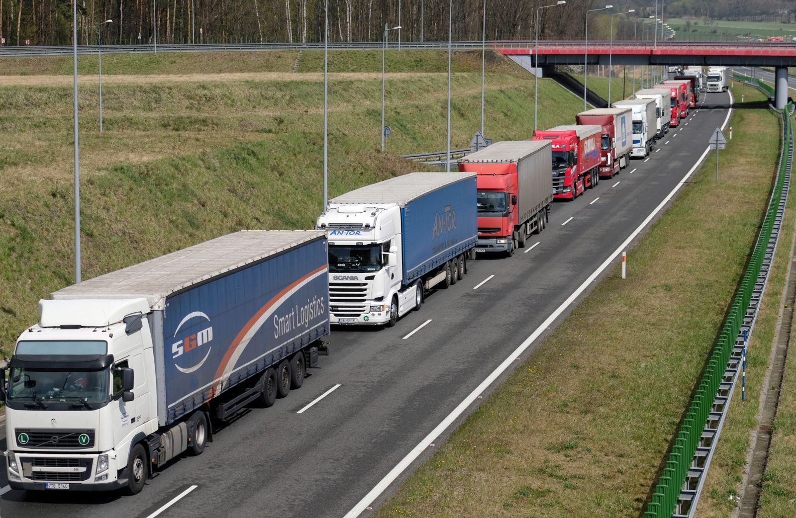 Wrocław. Autostrada A4. Wypadek na węźle Pietrzykowice