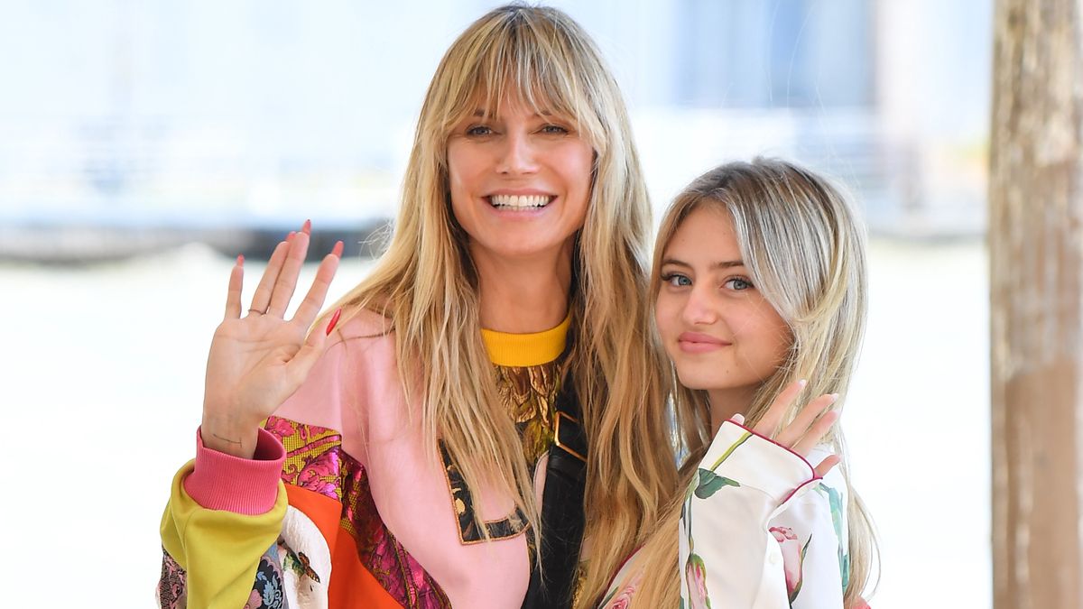 Heidi Klum i Leni Klum 