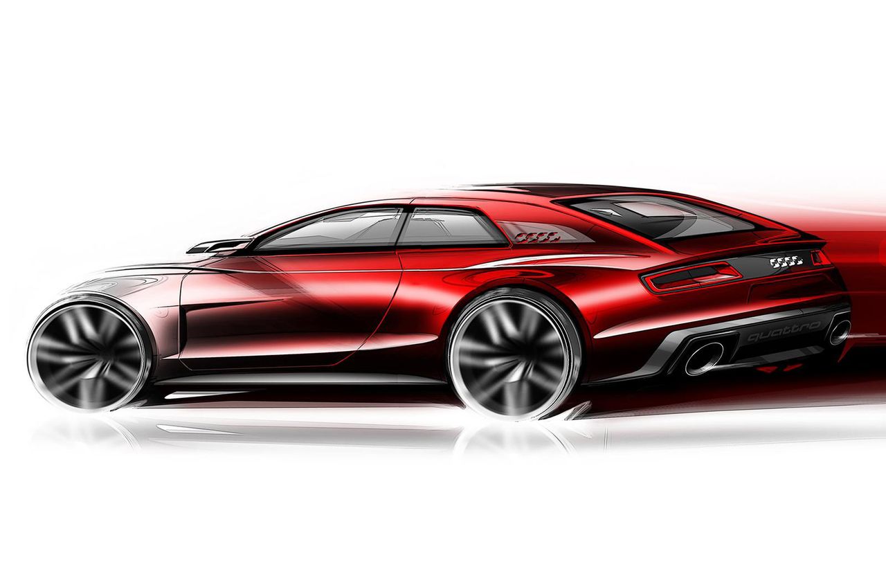 2013 Audi Quattro Concept (szkic)