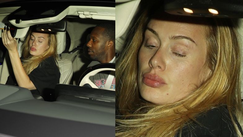 Adele bez makijażu na randce z partnerem