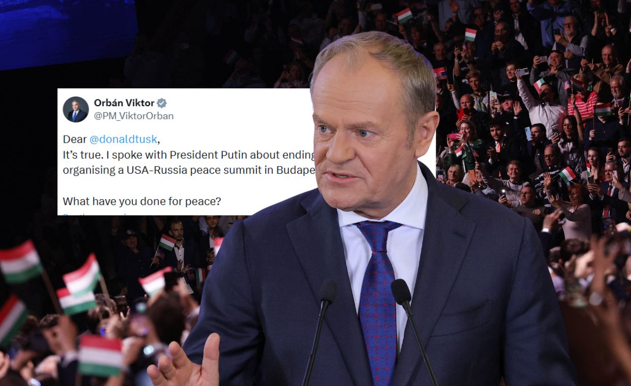 Orbán odpowiedział Tuskowi. "Rozmawiałem z prezydentem Putinem"