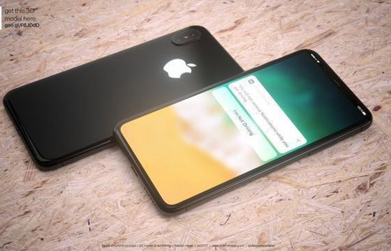 iPhone 8 bez czytnika linii papilarnych, z ekranem 5,8 cala i bezprzewodowym ładowaniem w cenie 1000 dolarów