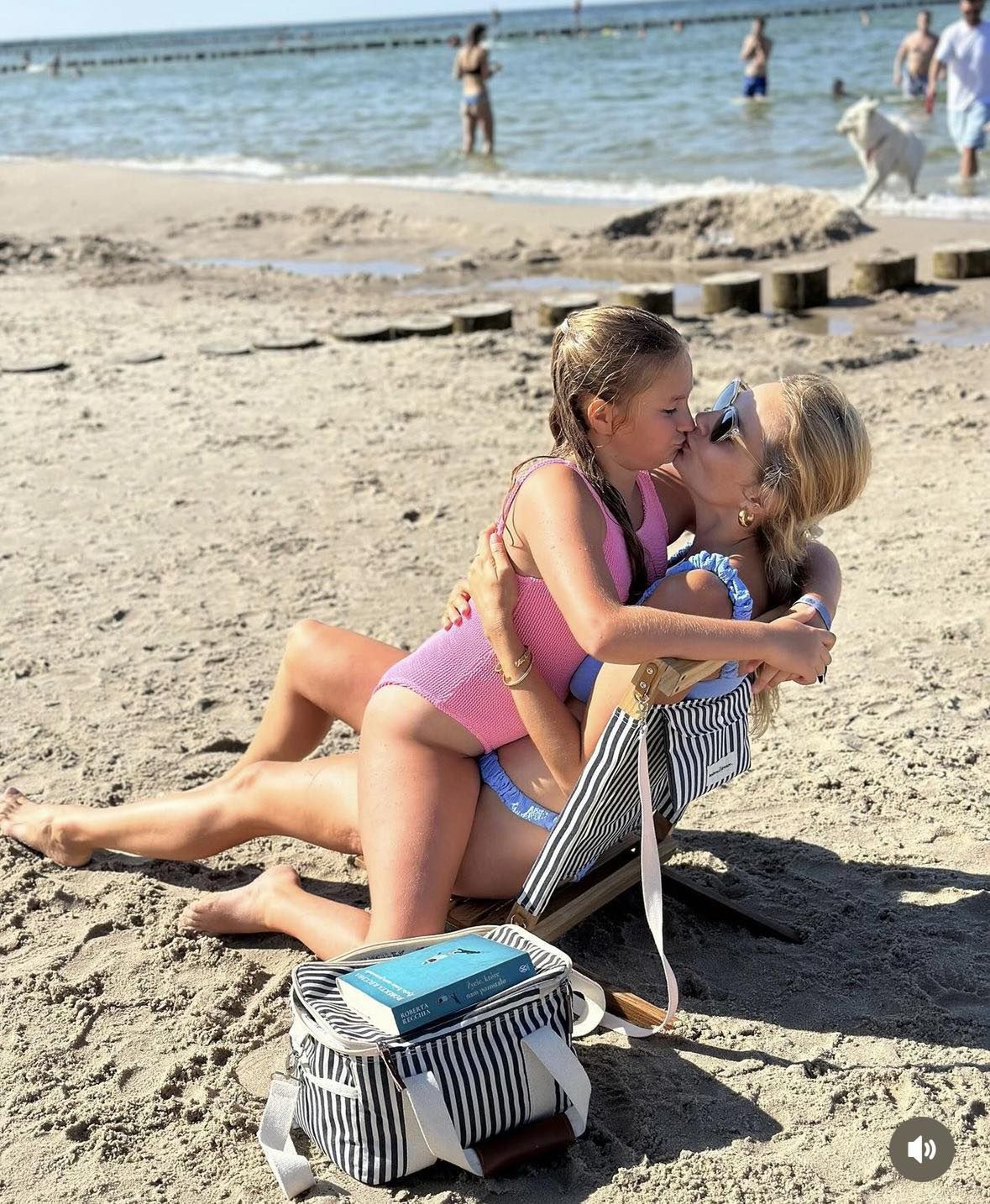 Rodzinne wakacje Małgorzaty Sochy w Chałupach