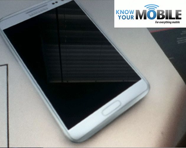 Samsung Galaxy Note II ? (fot. knowyourmobile)