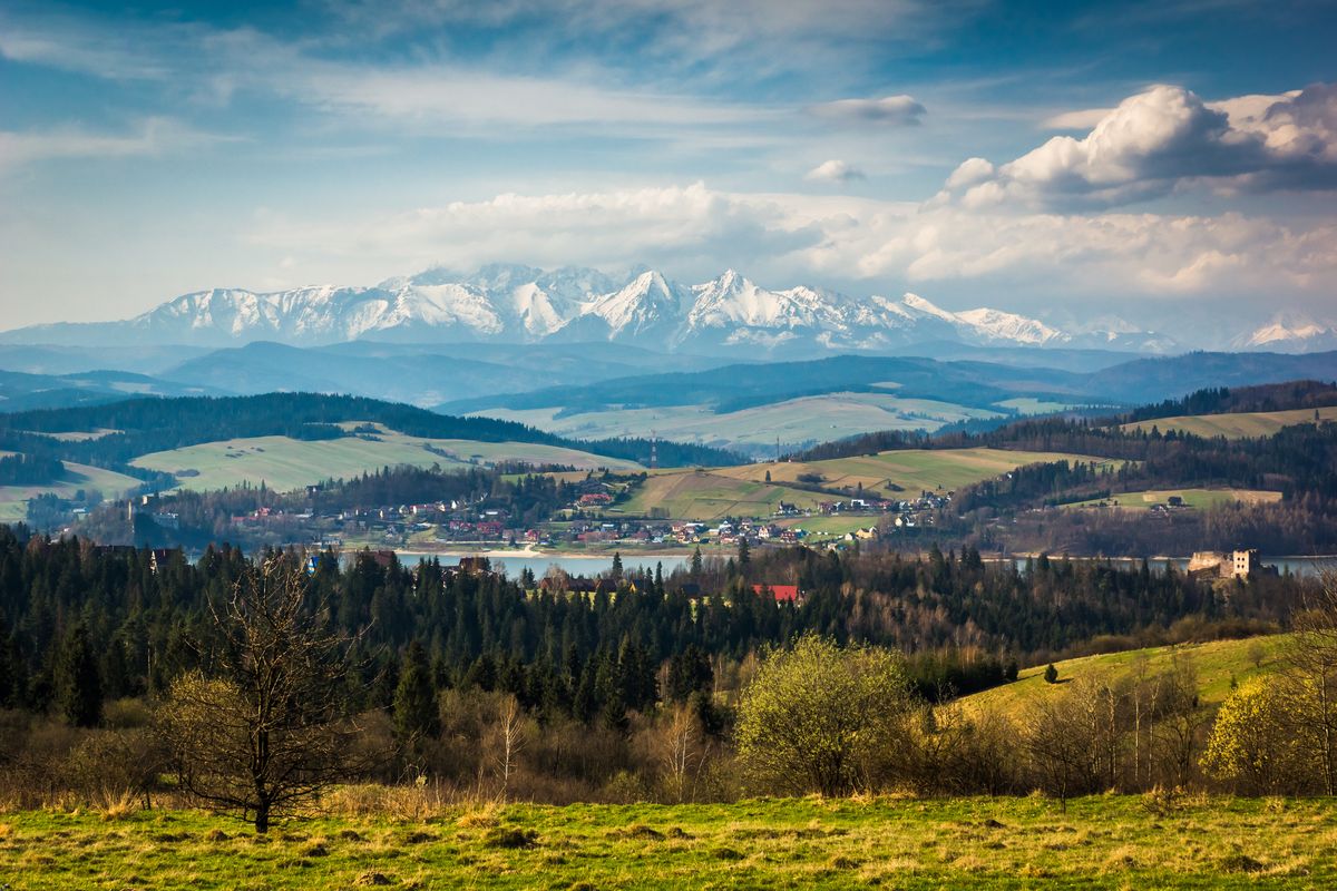 Kluszkowce oferują obłędny widok na Tatry