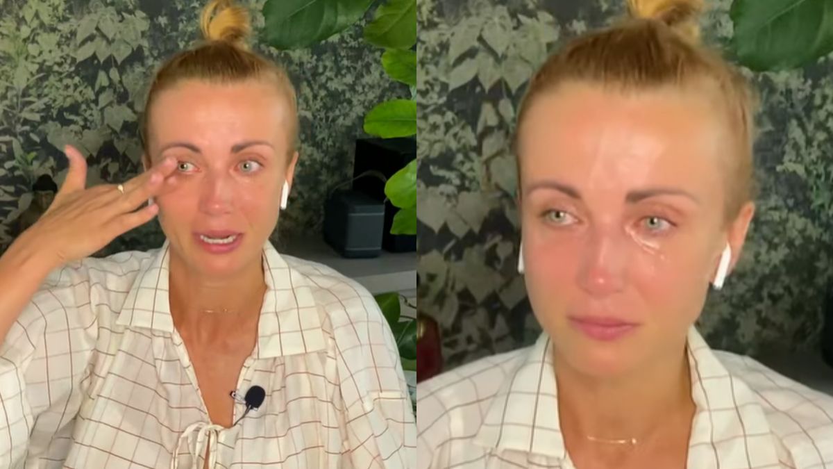 Katarzyna Zielińska rozpłakała się podczas wywiadu