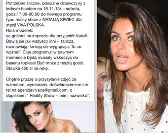 VIVA szuka... "PRZYJACIÓŁ" do reality show Siwiec!