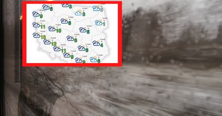 13 stopni różnicy. Zaskakujące temperatury w różnych regionach kraju