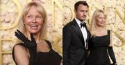 Złote Globy 2025. 57-letnia Pamela Anderson bez grama makijażu śle uśmiechy, chwaląc się przy okazji 28-letnim synem
