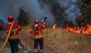 Pożar na południu Portugalii. Ewakuacja mieszkańców i turystów