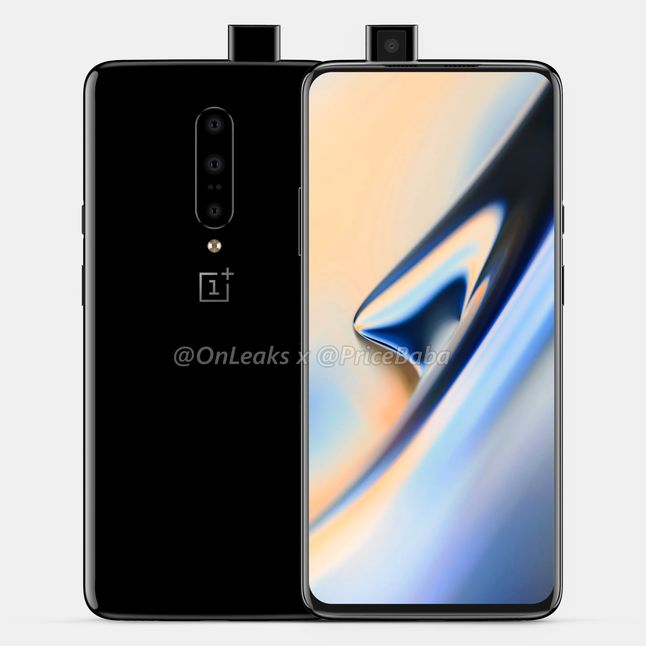 OnePlus 7 - wizualizacja na podstawie przecieków