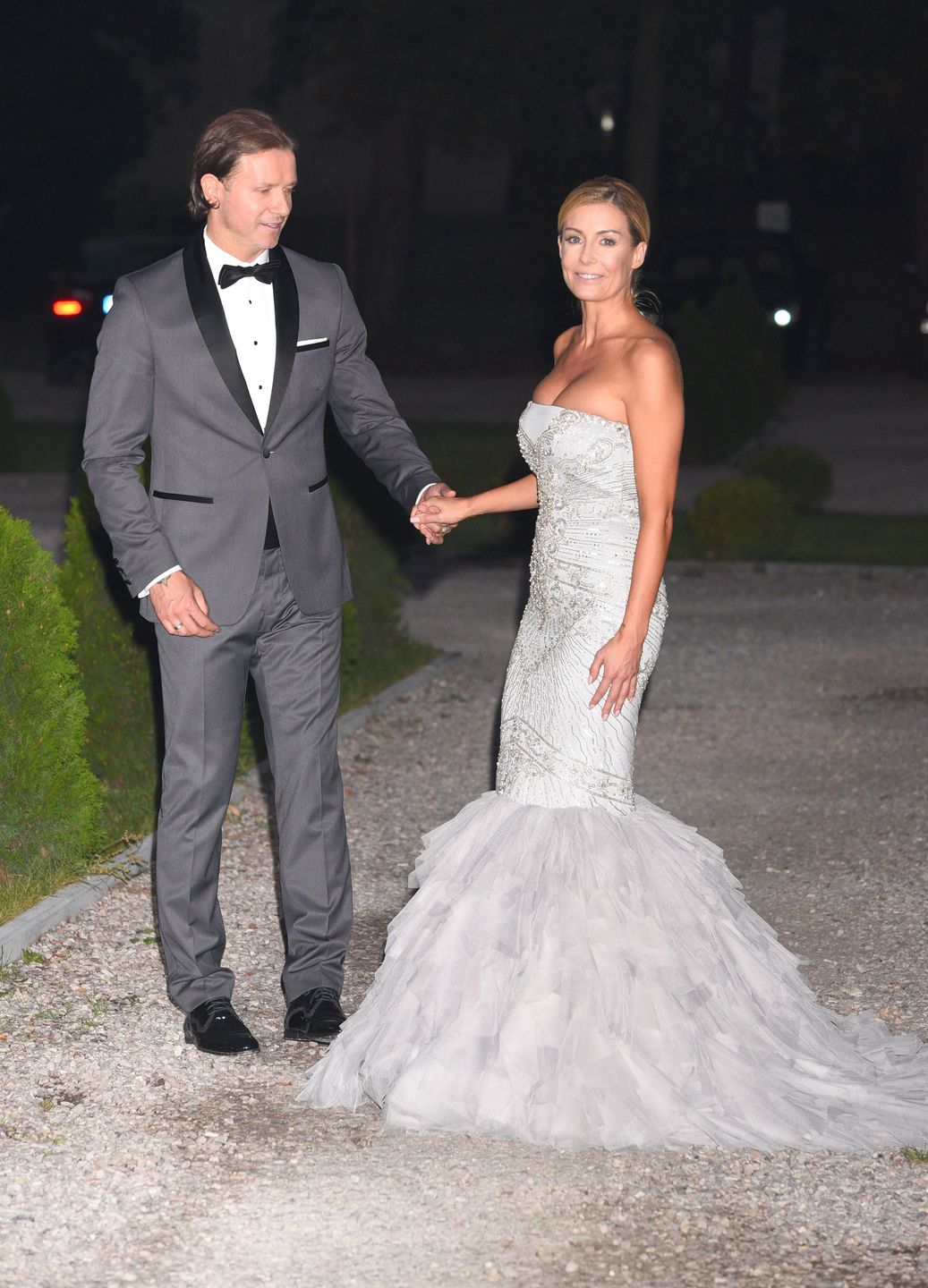 Małgorzata Rozenek i Radosław Majdan podczas ślubu