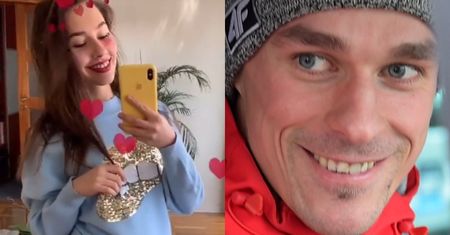Marcelina Ziętek chwali się bukietem czerwonych róż od Piotra Żyły. Słodko?