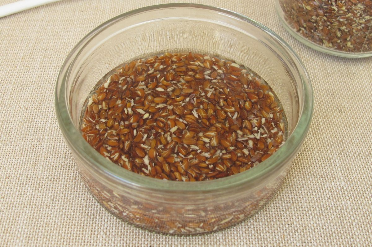 Flaxseed syrup will help with a cough.