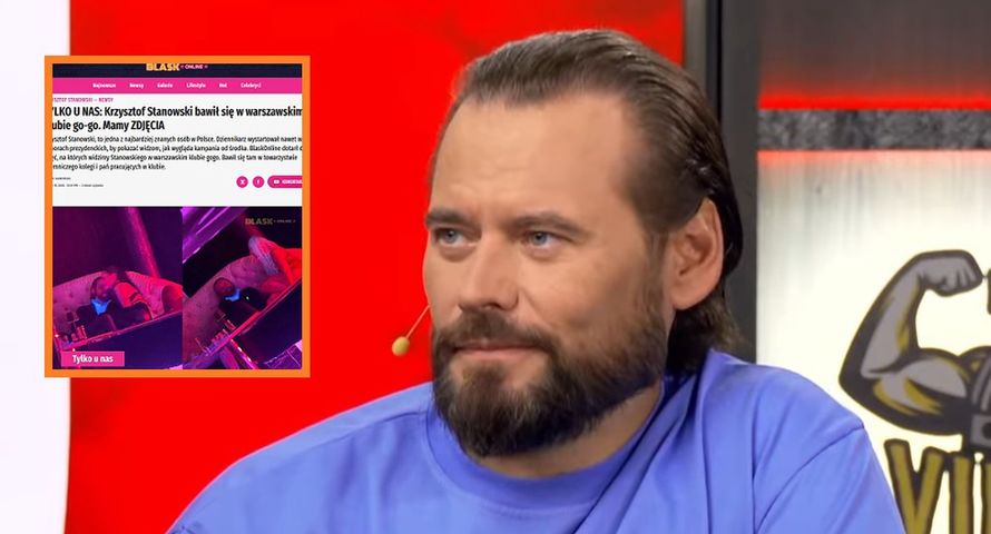 Związany z Republiką serwis pokazał zdjęcia Krzysztofa Stanowskiego w klubie go-go. "Nie szykujemy materiału o kulisach Republiki"