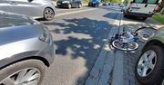 Toruń: Potrącona rowerzystka trafiła do szpitala