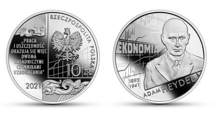 Polski ekonomista Adam Heydel na monecie. NBP zapowiada emisję
