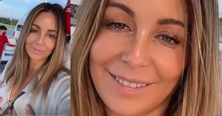 Małgorzata Rozenek z rodziną i czerwonymi oczami ląduje w Meksyku (ZDJĘCIA)