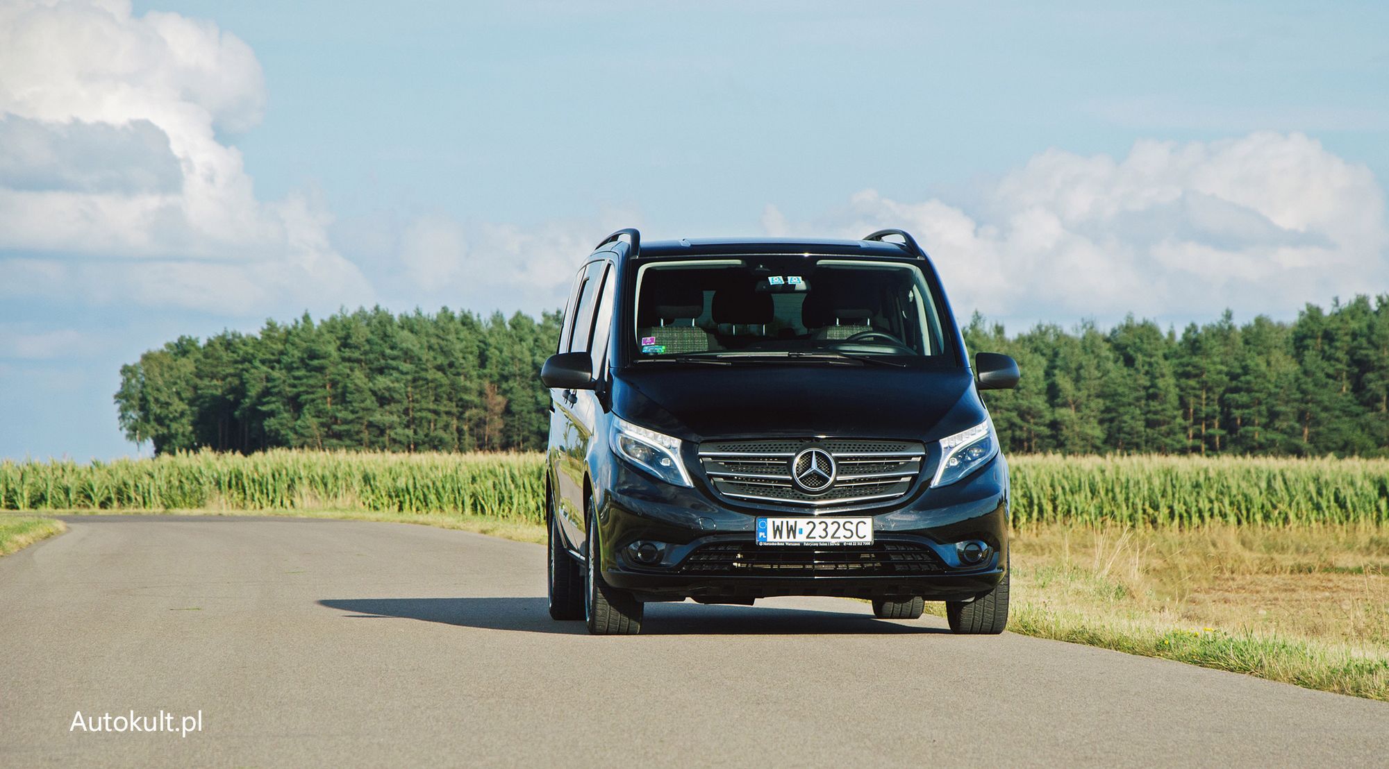 Mercedes-Benz Vito Tourer jest z daleka nie do odróżnienia od Klasy V