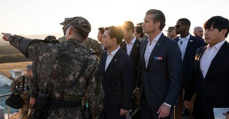 Prowokacja Korei Północnej podczas wizyty Hegsetha na granicy
