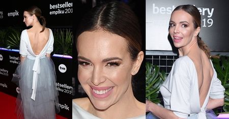 Bestsellery Empiku 2019. Anna Wendzikowska POZUJE TYŁEM, żeby pokazać gołe plecy...
