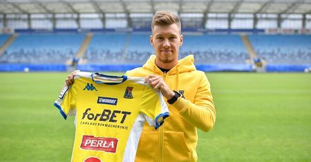 Jakub Staszak piłkarzem Motoru Lublin. Obrońca podpisał dwuletni kontrakt