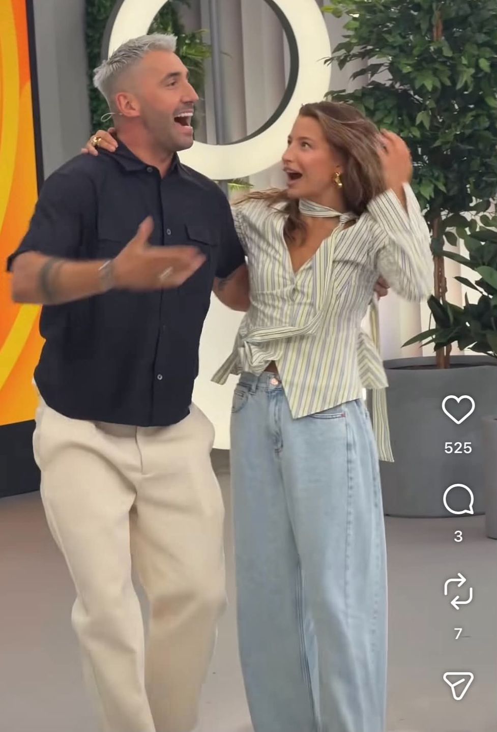Julia Wieniawa w "Halo tu Polsat"