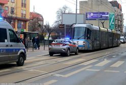 Tramwaj potrącił pieszą we Wrocławiu