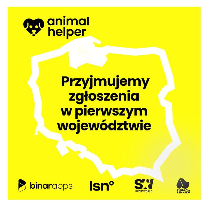 Aplikacja Animal Helper już działa