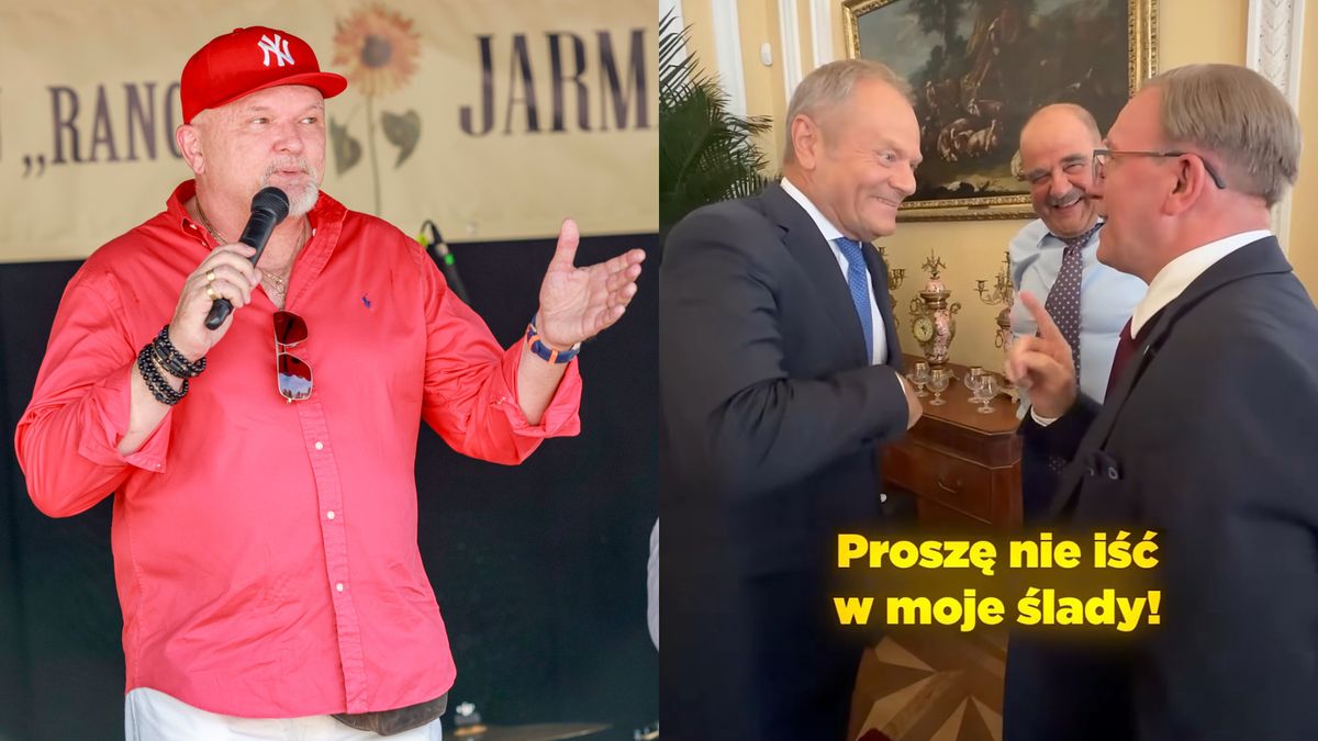 Wizyta Donalda Tuska na planie "Rancza". Reżyser zabrał głos