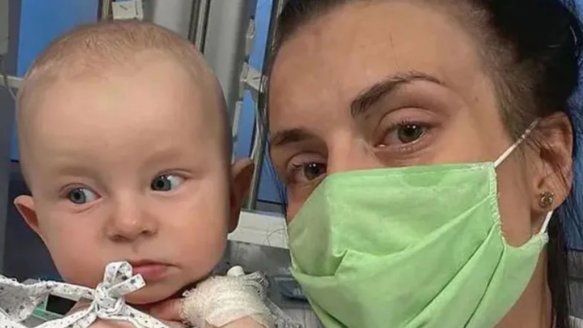 Magdalena Stępień z synkiem 