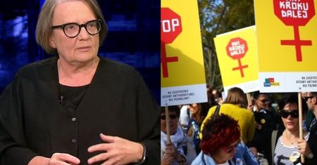 Holland o ustawie antyaborcyjnej: "Projekt jest zbrodniczy. Lekarze będą się bali dotknąć brzucha kobiet!"