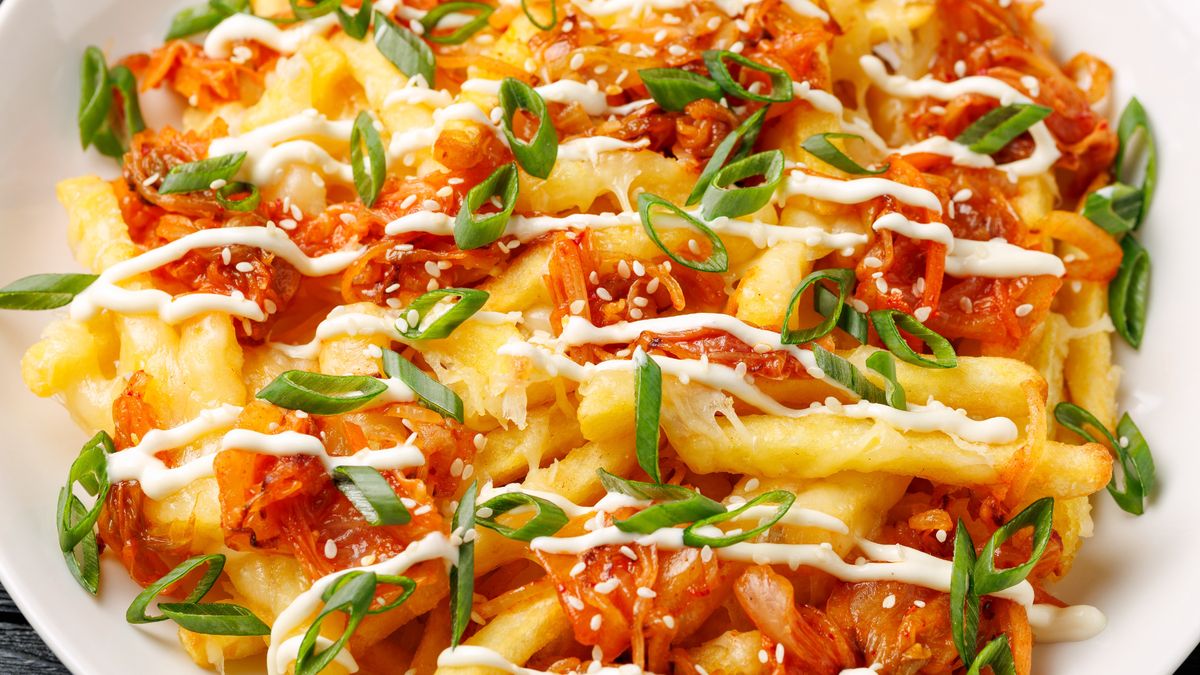Kimchi fries – przepis krok po kroku