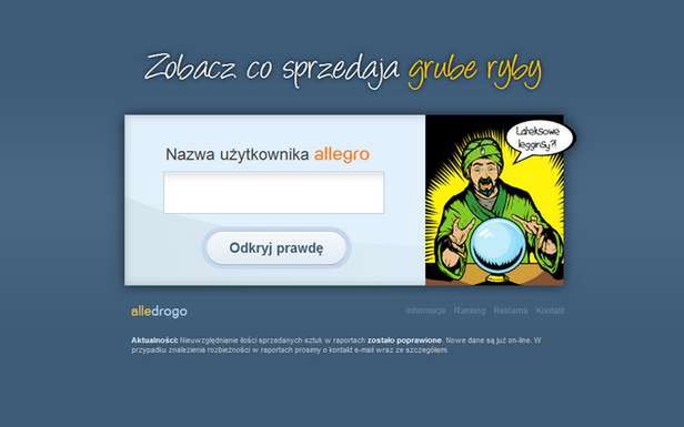 Alledrogo.pl: nowy serwis powie Ci, kto najwięcej zarabia na Allegro 2